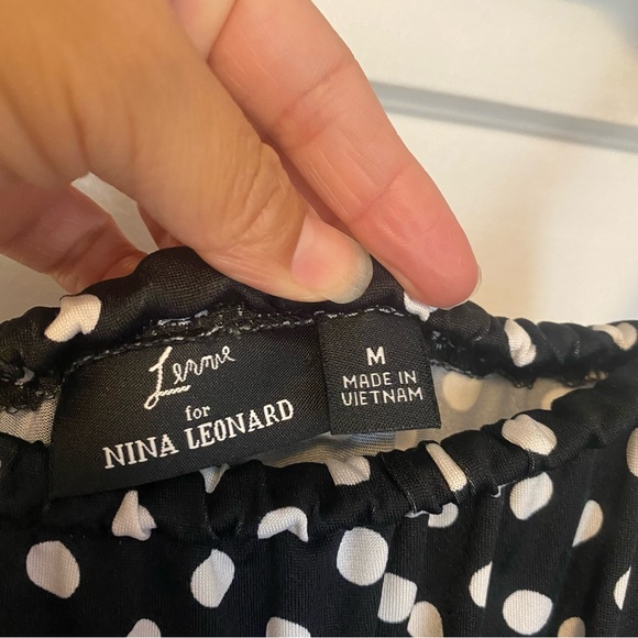 Nina Leopard Polka Dot Maxi Dress - Picture 5 of 8